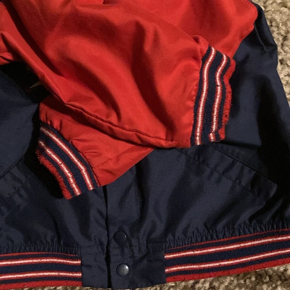 Detroit Red Sox blue and red snap button jacket. - Picture 5 of 8